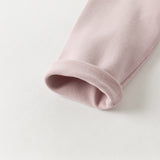 Dave&Bella Kids Girls/Boys Cotton Apricot/Purple Pink Breathable Pajamas