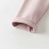 Dave&Bella Kids Girls/Boys Cotton Apricot/Purple Pink Breathable Pajamas