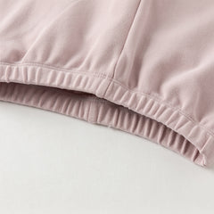Dave&Bella Kids Girls/Boys Autumn Cotton Apricot/Purple Pink Breathable Pajamas Sets