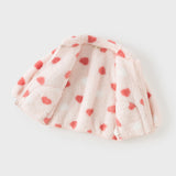 Dave&Bella Toddler Girls/Boys Multi-color&print Turtle Plush Outwear Jackets