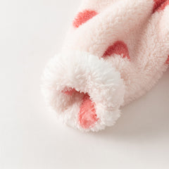 Dave&Bella Toddler Girls/Boys Multi-color&print Turtle Plush Outwear Jackets