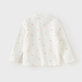Dave&Bella Toddler Girls Sweet Cotton Print T-shirts Tops