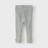 Dave&Bella Toddler Girls Cute Plush-lined Leggings