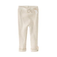 Dave&Bella Toddler Girls Winter Cute Plush-lined Leggings Pants