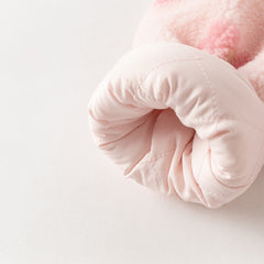 Dave&Bella Toddler Girls Sweet Bow Print Long-sleeved Outwear Padded Coats