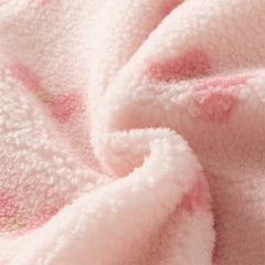 Dave&Bella Toddler Girls Sweet Bow Print Long-sleeved Outwear Padded Coats