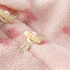 Dave&Bella Toddler Girls Sweet Bow Print Long-sleeved Outwear Padded Coats