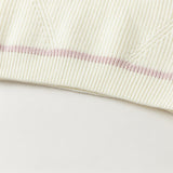 Dave&Bella Kids Girls Sweet Striped Turtle Long-sleeved Pullover Sweaters