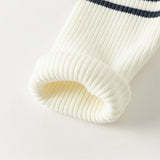 Dave&Bella Kids Girls Sweet Striped Turtle Long-sleeved Pullover Sweaters