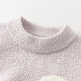 Dave&Bella Toddler Girls/Boys Soft Cute Animal Jacquard Chenille Sweater Tops