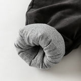 Dave&Bella Toddler Girls Winter Dark Grey Outwear Warm Loose Down Pants