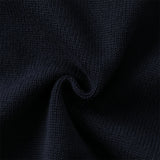 Dave&Bella Baby Boys Navy Blue Soft Cotton One-Pieces Romper