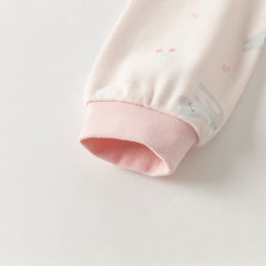Dave&Bella Kids Girls/Boys Autumn Print Cotton Indoor Cozy Sleepwear Pajamas Set