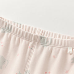 Dave&Bella Kids Girls/Boys Autumn Print Cotton Indoor Cozy Sleepwear Pajamas Set