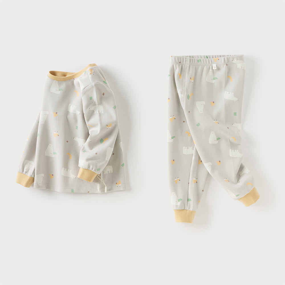 Dave&Bella Kids Girls/Boys Print Cotton Indoor Cozy Sleepwear Pajamas