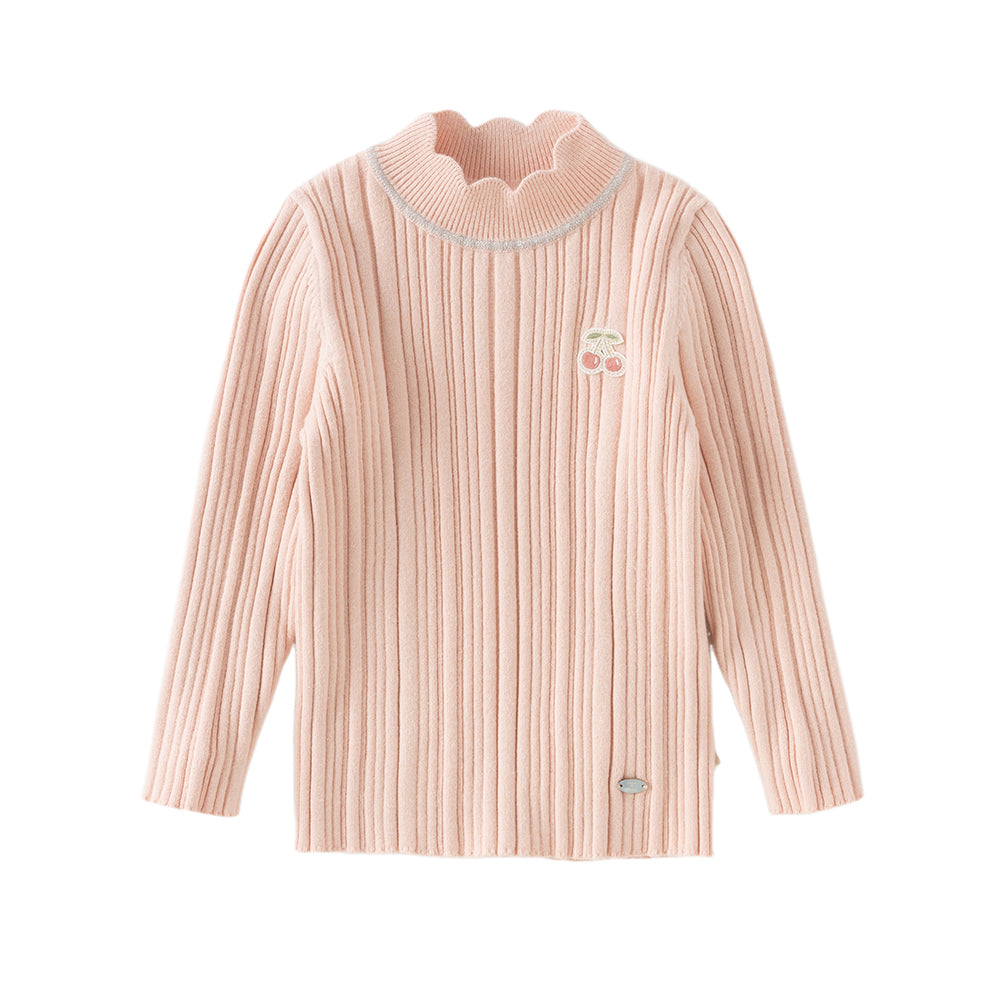 Dave&Bella Kids Girls Winter Versatile Sweet Turtle Sweaters Tops