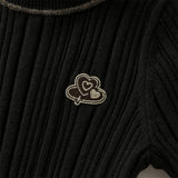 Dave&Bella Kids Girls Versatile Sweet Turtle Sweaters