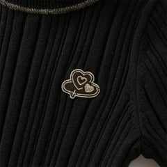 Dave&Bella Kids Girls Winter Versatile Sweet Turtle Sweaters Tops