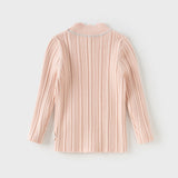 Dave&Bella Kids Girls Versatile Sweet Turtle Sweaters