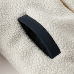 Dave&Bella Toddler Boys Grey Outwear Hooded Long-sleeved Fleece Padded Cozy Coats