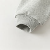 Dave&Bella Toddler Boys Casual Padded Sweatshirts Tops