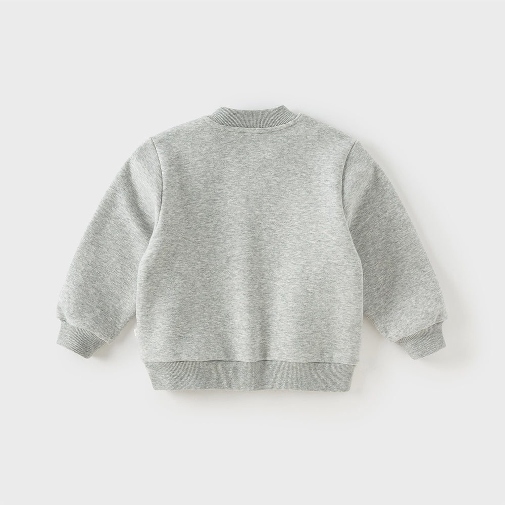 Dave&Bella Toddler Boys Casual Padded Sweatshirts Tops