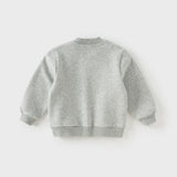 Dave&Bella Toddler Boys Casual Padded Sweatshirts Tops