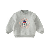 Dave&Bella Toddler Boys Casual Padded Sweatshirts Tops