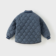 Dave&Bella Kids Boys Winter Grey Blue Outwear Warm Padded Coats