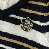 Dave&Bella Kids Boys Cool Navy Blue Comfortable Cotton Sweaters