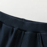 Dave&Bella Toddler Boys Casual Denim Blue Comfortable Daily Knit Sweatpants
