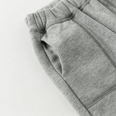 Dave&Bella Toddler Girls/Boys Autumn Versatile Knit Padded Sweatpants Long Pants