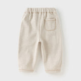 Dave&Bella Toddler Girls/Boys Multi-color Versatile Knit Padded Sweatpants