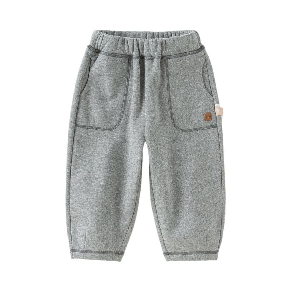 Dave&Bella Toddler Girls/Boys Multi-color Versatile Knit Padded Sweatpants