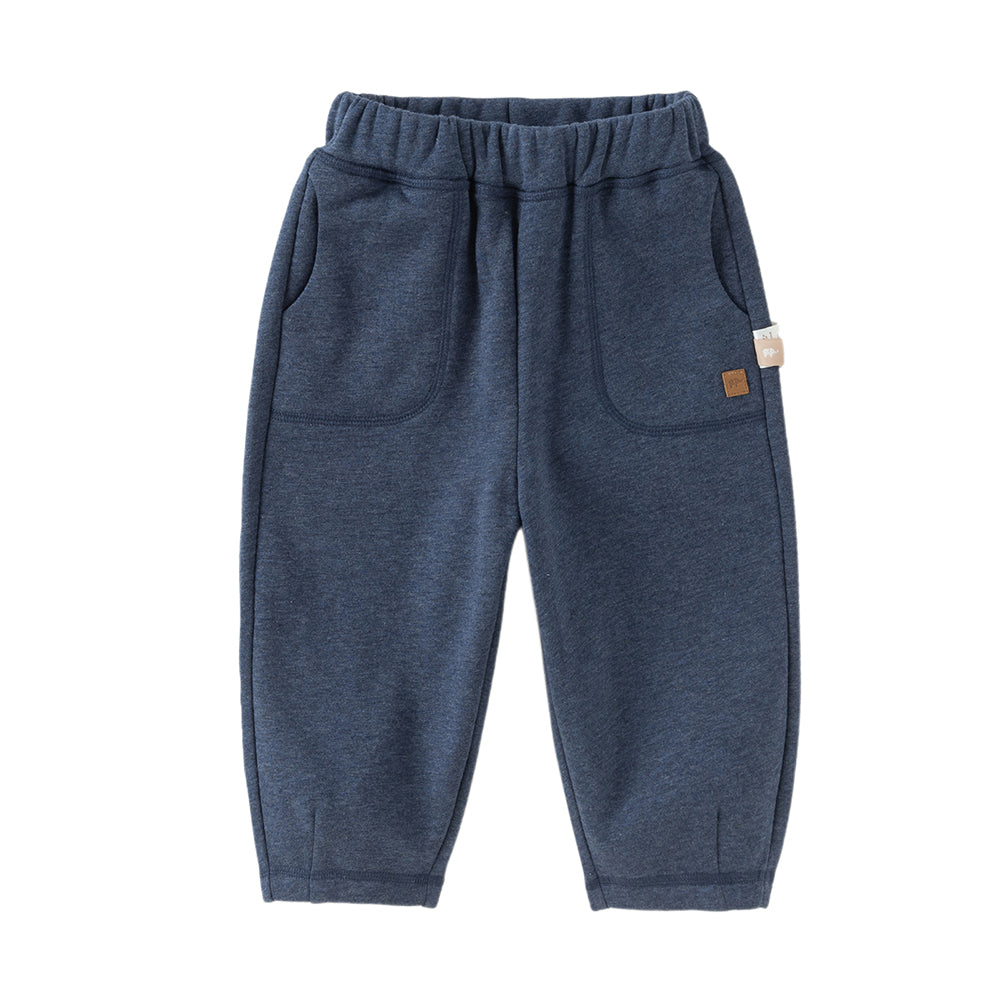 Dave&Bella Toddler Girls/Boys Multi-color Versatile Knit Padded Sweatpants