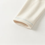 Dave&Bella Kids Boys Versatile Beige/Grey Classic T-shirt Tops