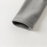 Dave&Bella Kids Boys Versatile Beige/Grey Classic T-shirt Tops