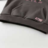 Dave&Bella Toddler Girls/Boys Cozy Hooded Plush-lined Warm Sweatshirts Tops