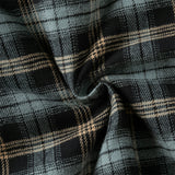 Dave&Bella Toddler Boys Casual Navy Plaid Hooded Padded Coats