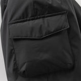 Dave&Bella Toddler Boys Versatile Carbon Black Warm Padded Pants