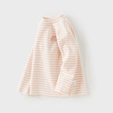 Dave&Bella Toddler Girls/Boys Striped Breathable Cotton Versatile T-shirt Tops