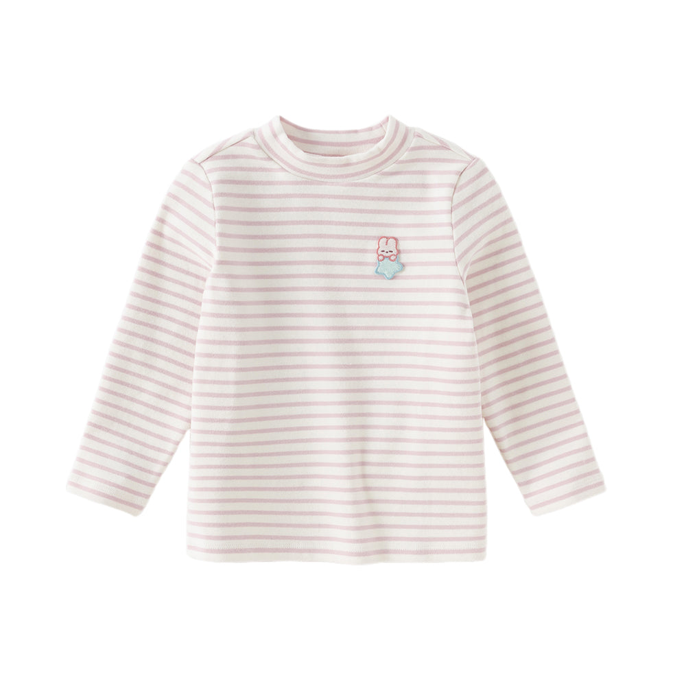Dave&Bella Toddler Girls/Boys Striped Breathable Cotton Versatile T-shirt Tops