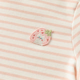 Dave&Bella Toddler Girls/Boys Striped Breathable Cotton Versatile T-shirt Tops