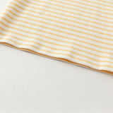 Dave&Bella Toddler Girls/Boys Striped Breathable Cotton Versatile T-shirt Tops