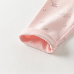 Dave&Bella Kids Girls/Boys Autumn Pink/Purple/Green Cozy Ultra-soft Pajama Sets