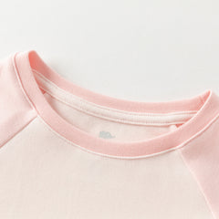 Dave&Bella Kids Girls/Boys Autumn Pink/Purple/Green Cozy Ultra-soft Pajama Sets