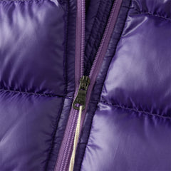 Dave&Bella Toddler Girls/Boys Winter Cool Dark Purple Outdoor Short Hooded Down Coats