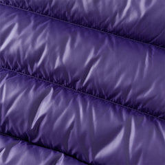 Dave&Bella Toddler Girls/Boys Winter Cool Dark Purple Outdoor Short Hooded Down Coats