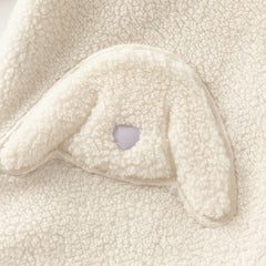 Dave&Bella Toddler Girls Winter Gentle White Outdoor Outwear Warm Hooded Coats