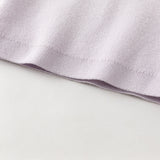 Dave&Bella Kids Girls Elegant Purple Soft Turtle  Plush-lined Sweaters Tops